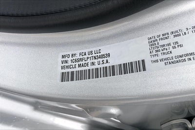 2026 RAM Ram 1500 RAM 1500 REBEL CREW CAB 4X4 5'7' BOX