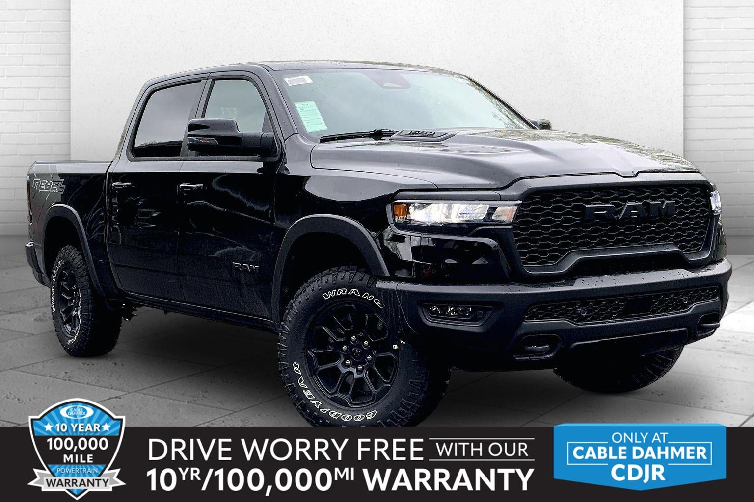 2026 RAM Ram 1500 RAM 1500 REBEL CREW CAB 4X4 5'7' BOX