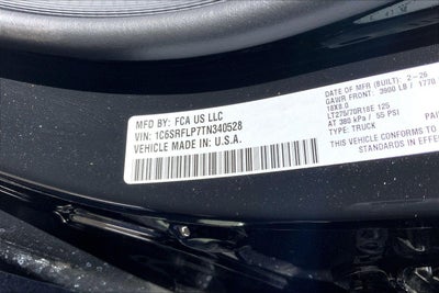 2026 RAM Ram 1500 RAM 1500 REBEL CREW CAB 4X4 5'7' BOX