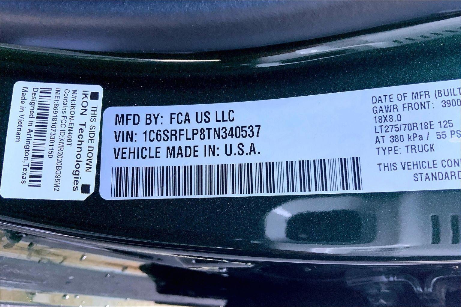 2026 RAM Ram 1500 RAM 1500 REBEL CREW CAB 4X4 5'7' BOX