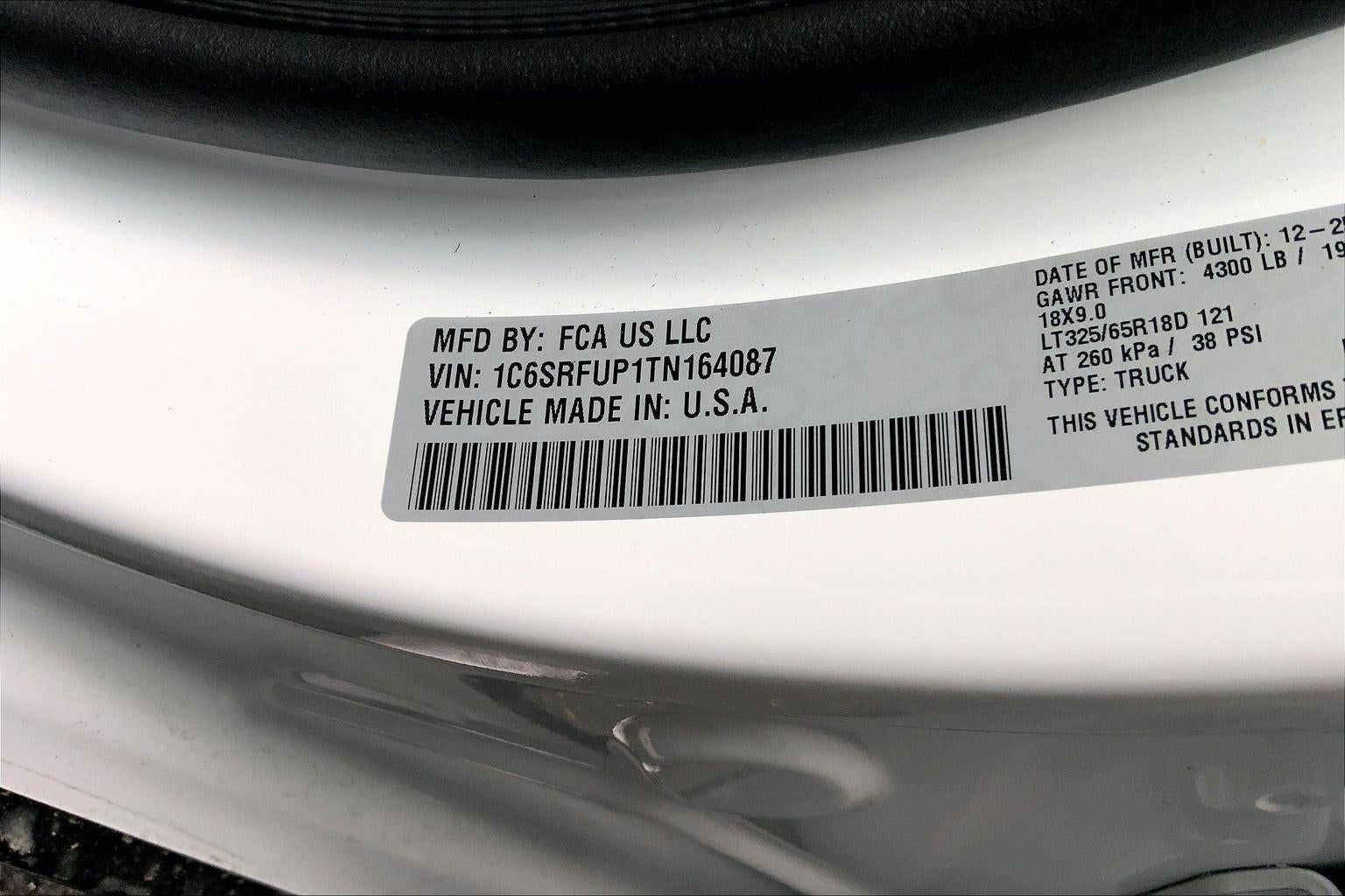 2026 RAM Ram 1500 RAM 1500 RHO CREW CAB 4X4 5'7' BOX