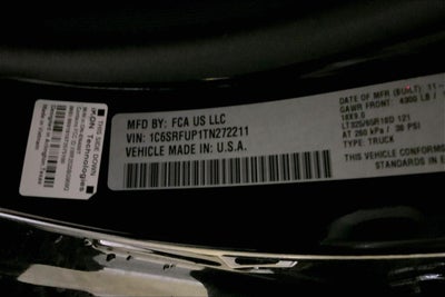 2026 RAM Ram 1500 RAM 1500 RHO CREW CAB 4X4 5'7' BOX