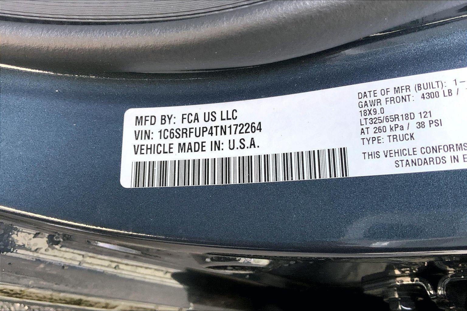 2026 RAM Ram 1500 RAM 1500 RHO CREW CAB 4X4 5'7' BOX