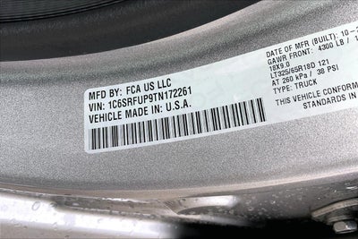 2026 RAM Ram 1500 RAM 1500 RHO CREW CAB 4X4 5'7' BOX