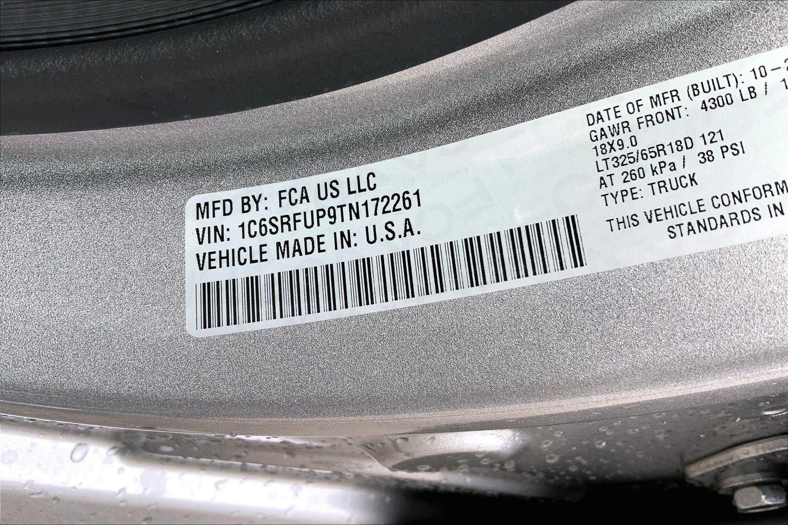 2026 RAM Ram 1500 RAM 1500 RHO CREW CAB 4X4 5'7' BOX