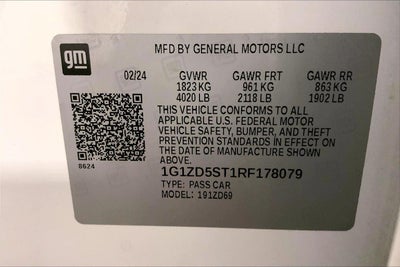 2024 Chevrolet Malibu FWD 1LT