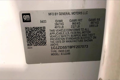 2023 Chevrolet Malibu FWD 1LT