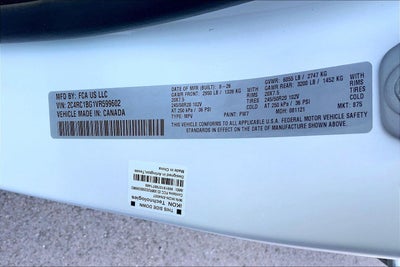 2027 Chrysler Pacifica PACIFICA SELECT