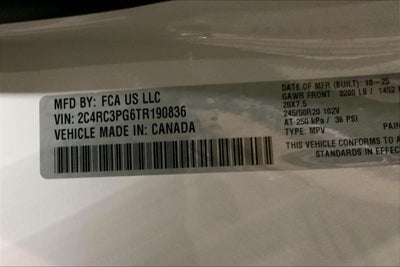 2026 Chrysler Pacifica PACIFICA PINNACLE AWD