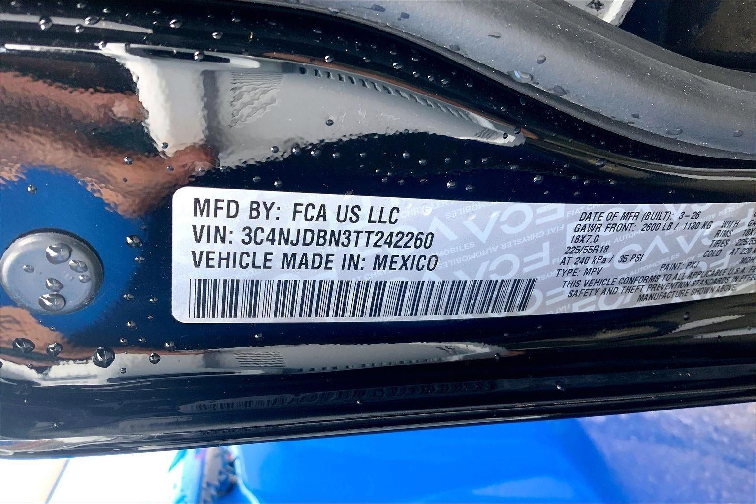 2026 Jeep Compass COMPASS LATITUDE ALTITUDE 4X4