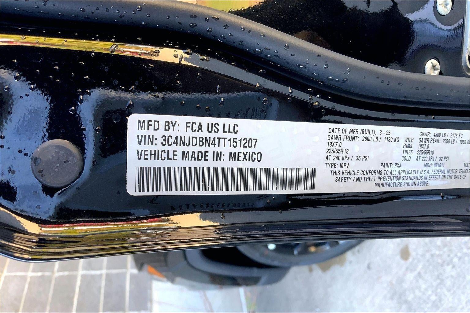 2026 Jeep Compass COMPASS LATITUDE ALTITUDE 4X4