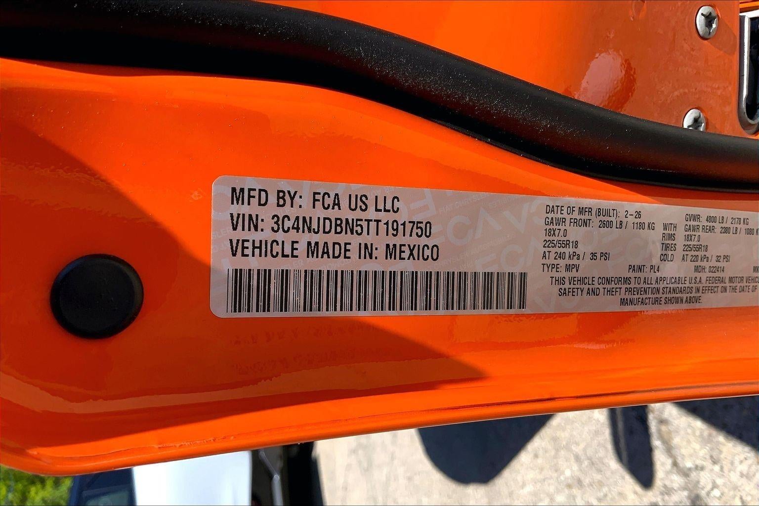 2026 Jeep Compass COMPASS LATITUDE ALTITUDE 4X4