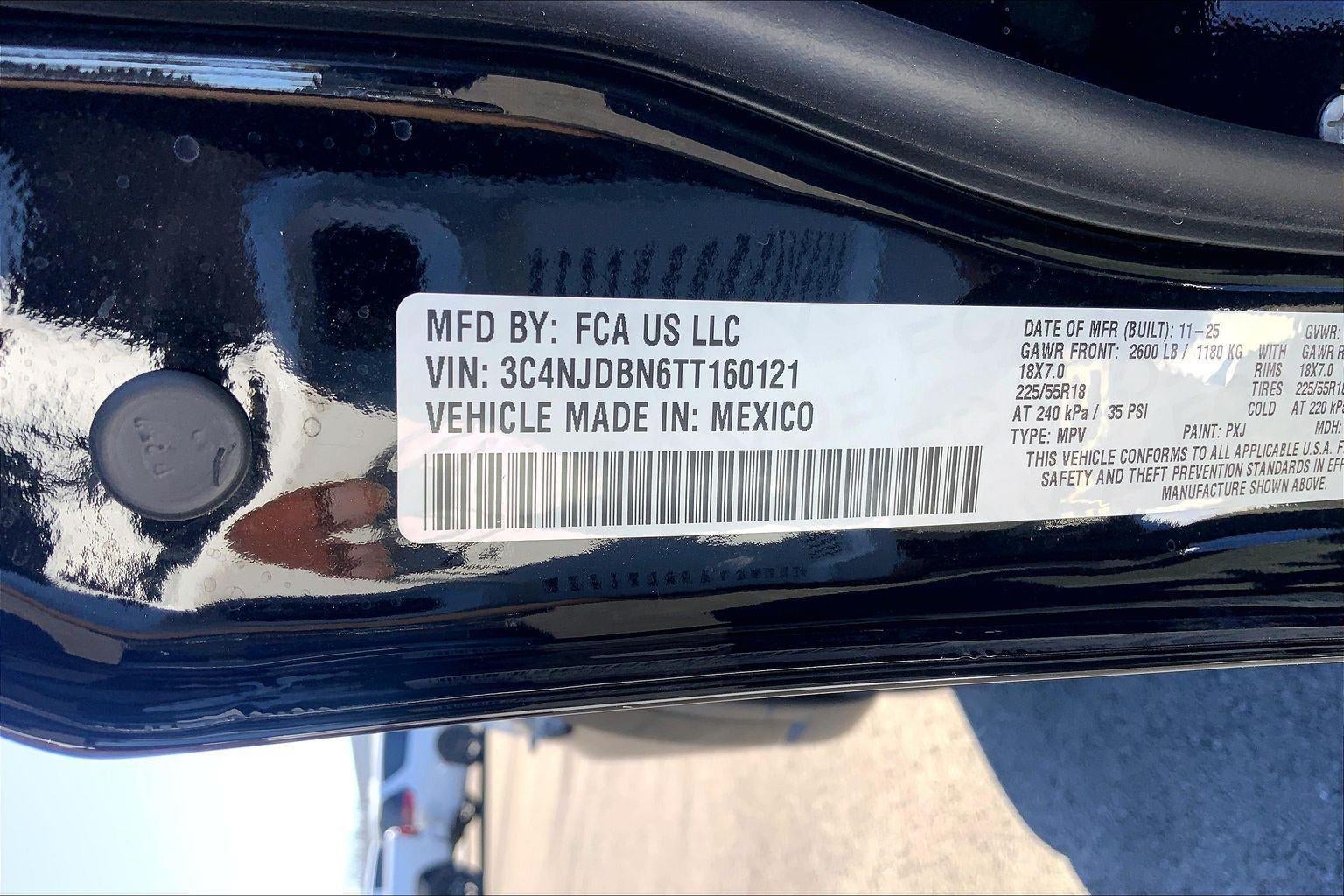 2026 Jeep Compass COMPASS LATITUDE ALTITUDE 4X4