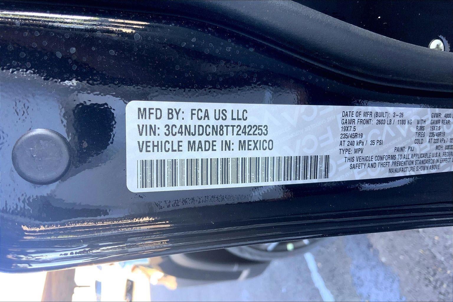 2026 Jeep Compass COMPASS LIMITED ALTITUDE 4X4