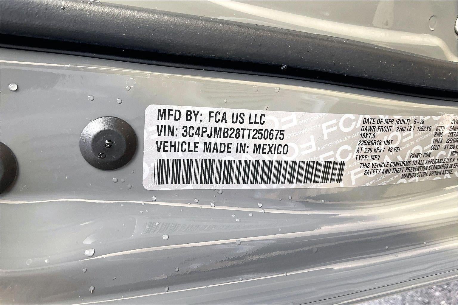 2026 Jeep Cherokee CHEROKEE LAREDO 4X4