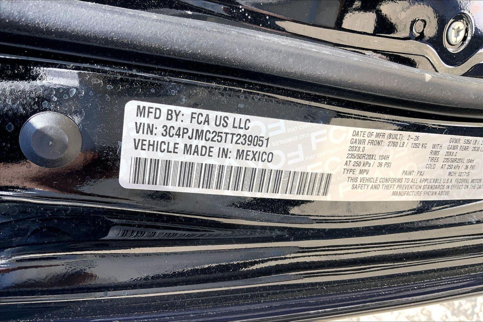 2026 Jeep Cherokee CHEROKEE OVERLAND 4X4