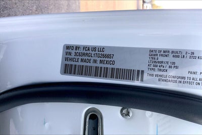 2026 RAM Ram 3500 RAM 3500 TRADESMAN CREW CAB 4X4 8' BOX