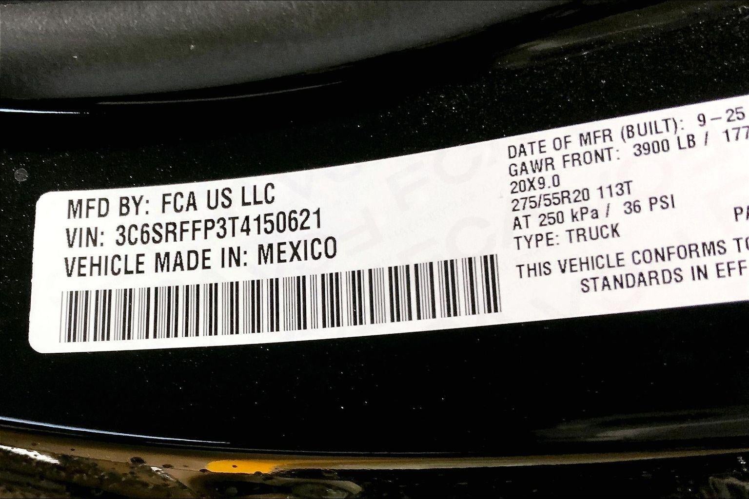 2026 RAM Ram 1500 RAM 1500 BIG HORN CREW CAB 4X4 5'7' BOX