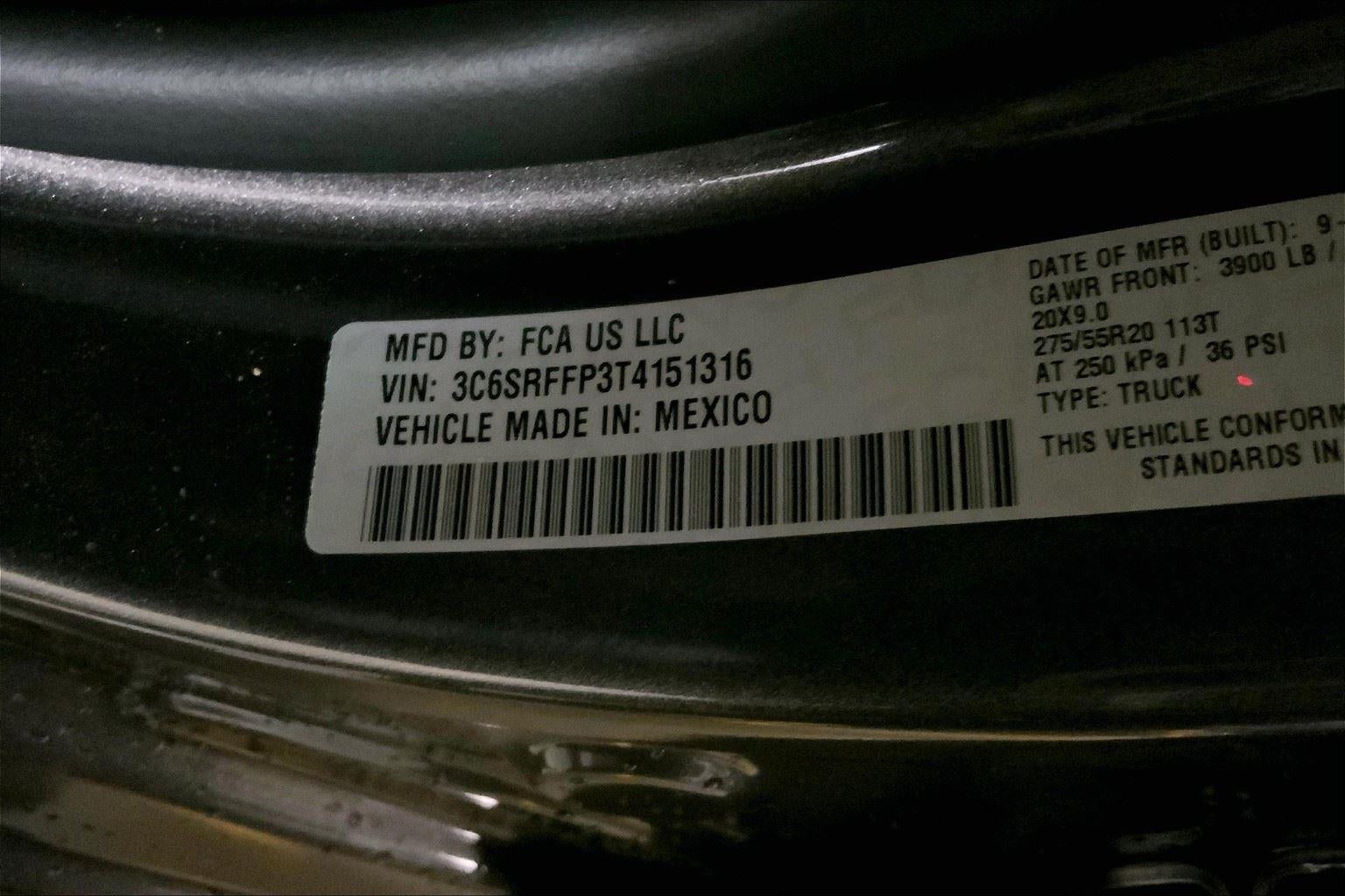 2026 RAM Ram 1500 RAM 1500 BIG HORN CREW CAB 4X4 5'7' BOX