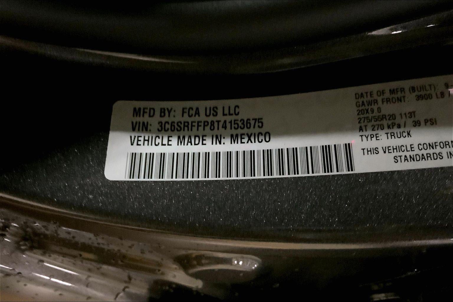 2026 RAM Ram 1500 RAM 1500 BIG HORN CREW CAB 4X4 5'7' BOX