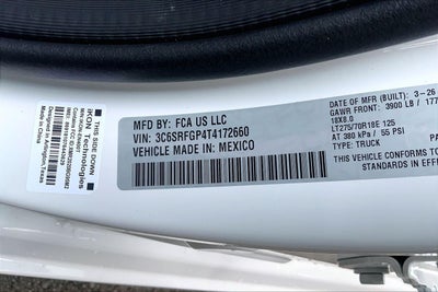 2026 RAM Ram 1500 RAM 1500 WARLOCK CREW CAB 4X4 5'7' BOX