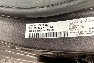 2026 RAM Ram 1500 RAM 1500 WARLOCK CREW CAB 4X4 5'7' BOX