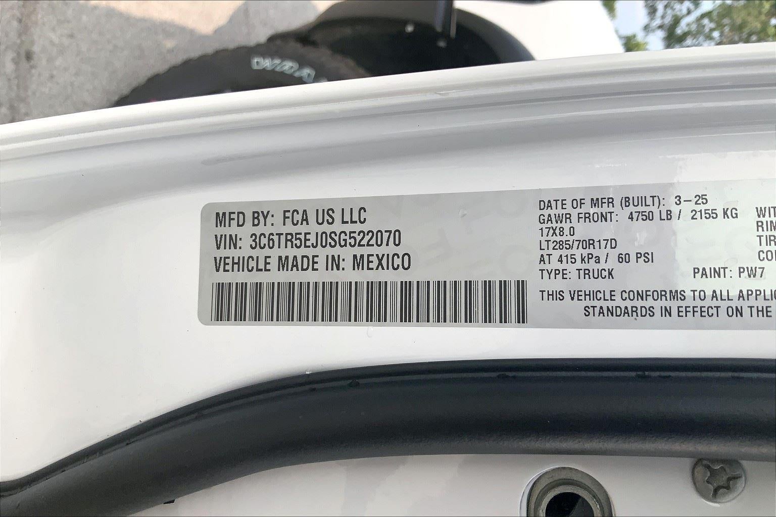 2025 RAM Ram 2500 RAM 2500 POWER WAGON CREW CAB 4X4 6'4' BOX