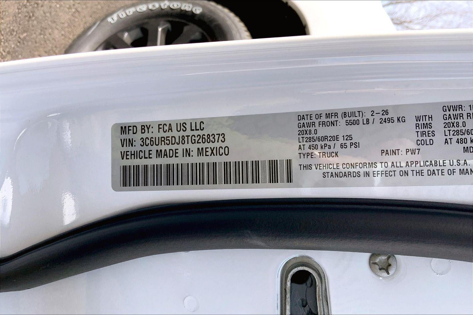 2026 RAM Ram 2500 RAM 2500 BIG HORN CREW CAB 4X4 6'4' BOX