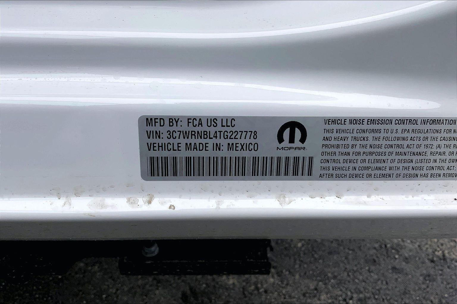2026 RAM Ram 5500 Chassis Cab RAM 5500 TRADESMAN CHASSIS REGULAR CAB 4X4 84' CA