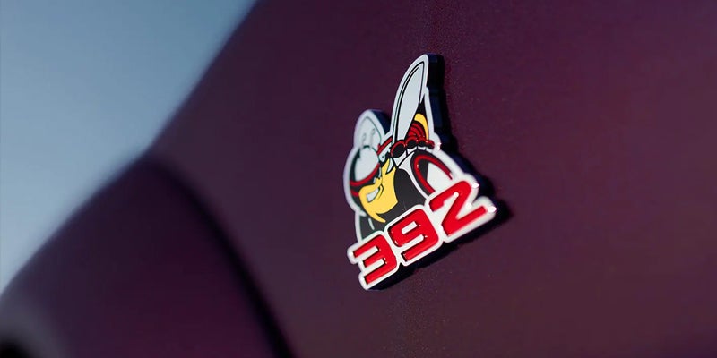 Used Dodge Challenger SRT badge