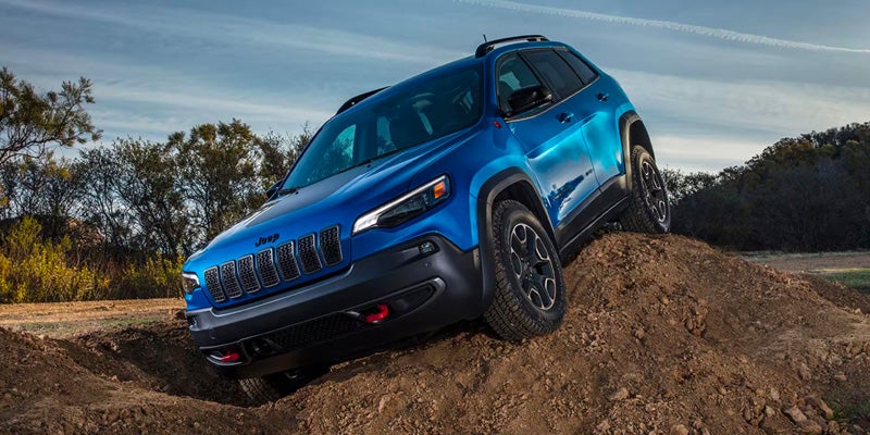 Used Jeep SUV lineup at Cable Dahmer CDJR of Kansas City