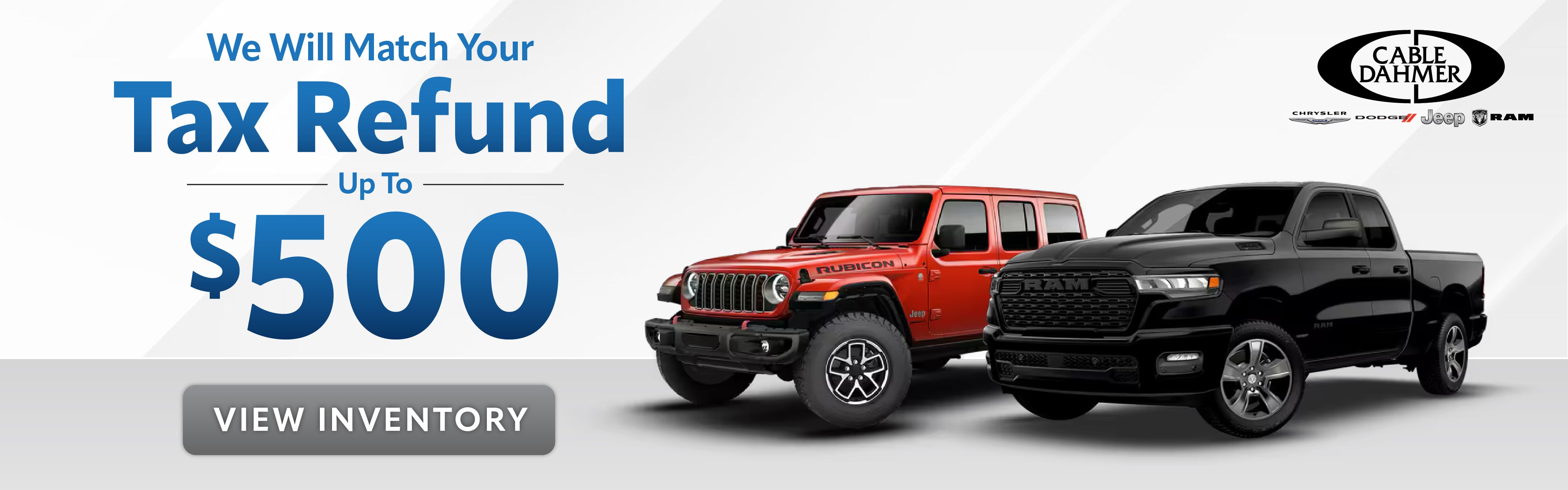 Match Your Tax Refund Up to $500