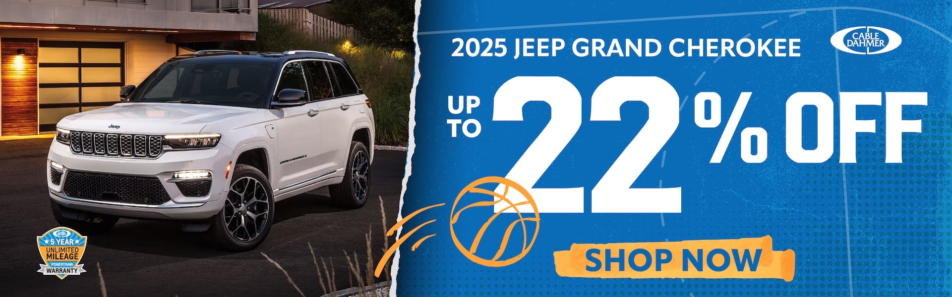 2025 Jeep Grand Cherokee up to 22% off