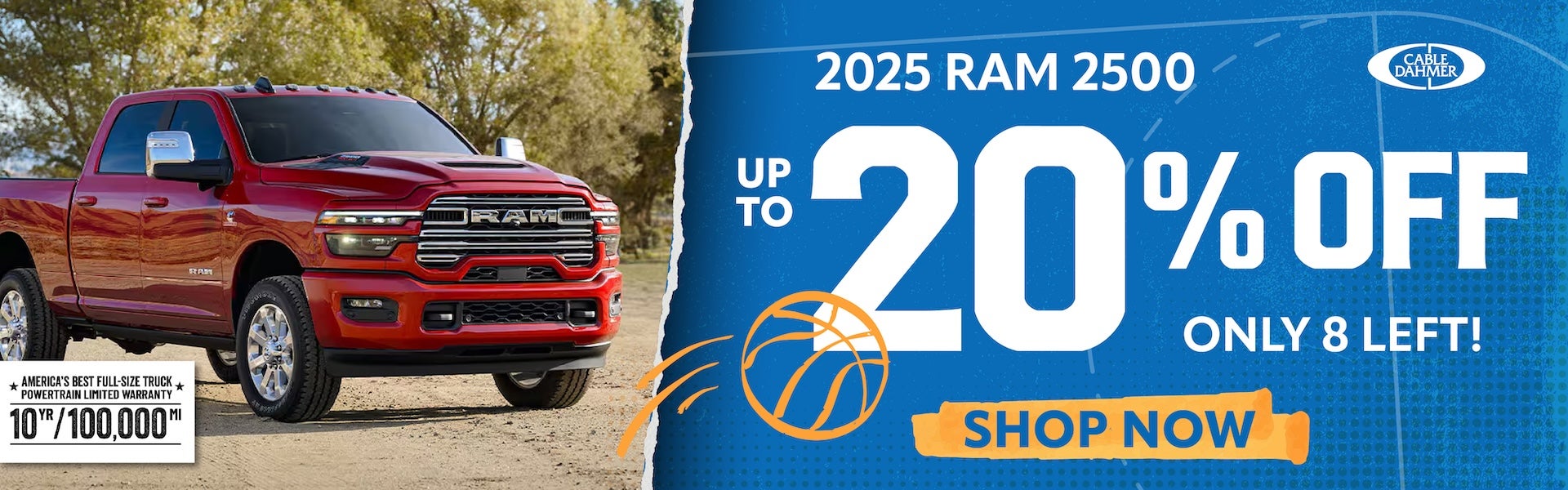 New 2025 Ram 2500 up to 20% off